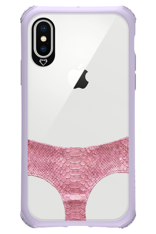 Snake Leather Panties Transparent 2.0 - Apple iPhone XS