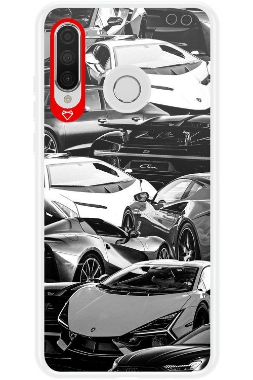 Car Montage Black - Huawei P30 Lite