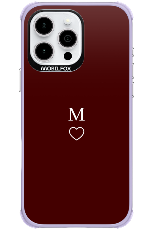 M Burgundia 2.0 - Apple iPhone 16 Pro Max