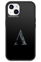 ⁠ ⁠Azteca A Chrome Logo - Apple iPhone 13