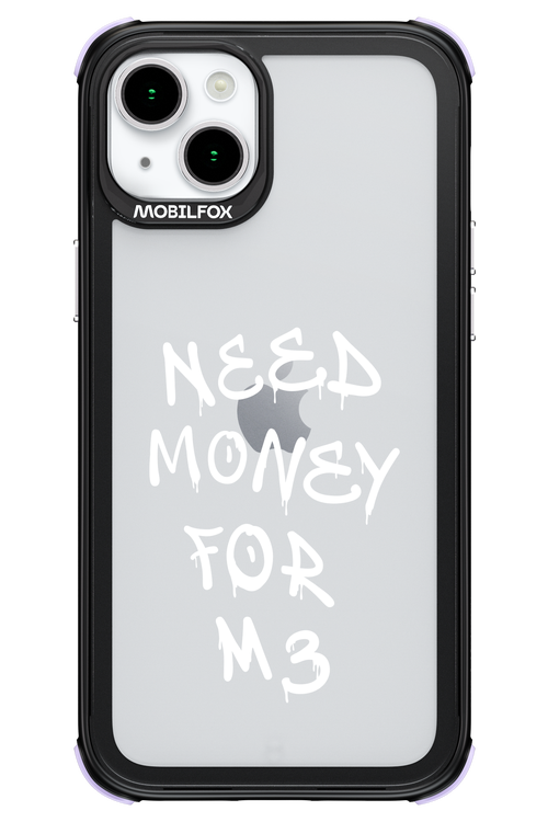 Need M3 Transparent White - Apple iPhone 15 Plus