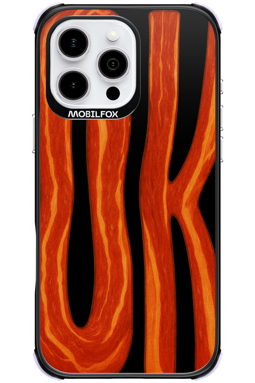 OK (Black-Red) - Apple iPhone 16 Pro Max