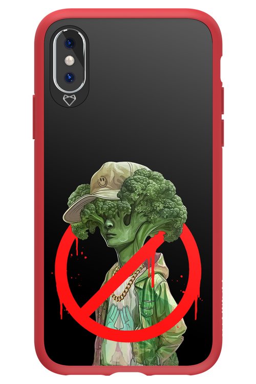 Anti Brokkoli Black - Apple iPhone XS