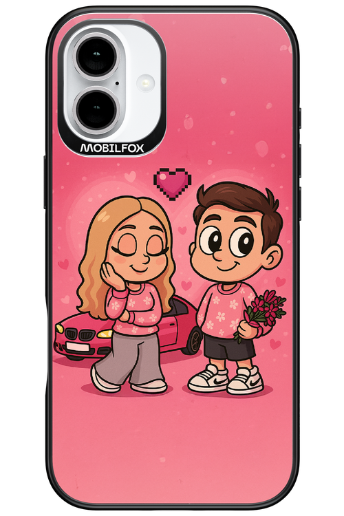 Pink Amour 2.0 - Apple iPhone 16 Plus