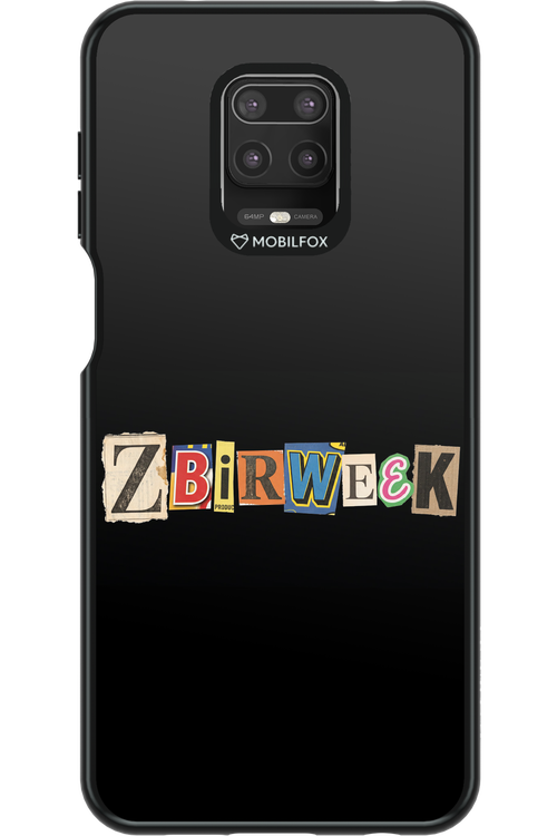 Zbirweek (black) 2.0 - Xiaomi Redmi Note 9 Pro