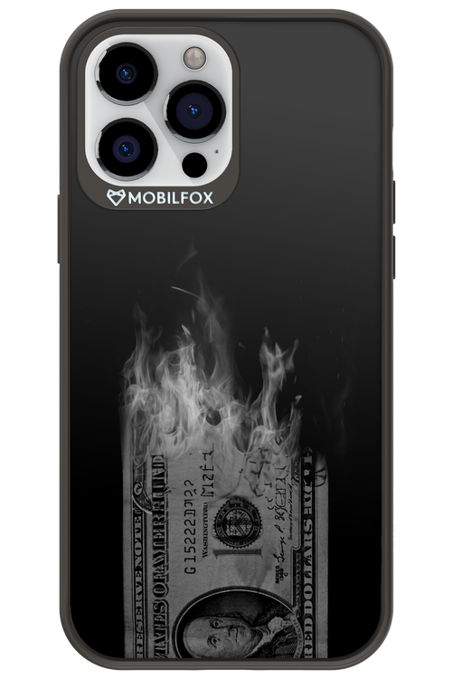 Money Burn B&W 2.0 - Apple iPhone 13 Pro Max