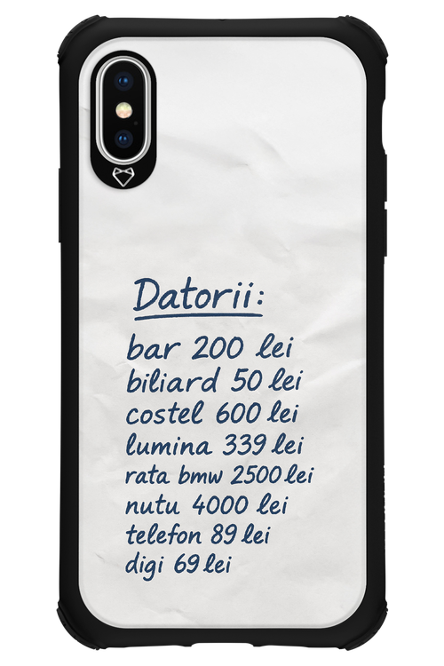 The List 2.0 - Apple iPhone X