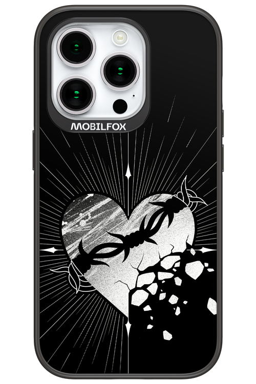 Fehér Szív - Apple iPhone 15 Pro