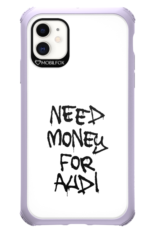 Need Money For Audi Black - Apple iPhone 11