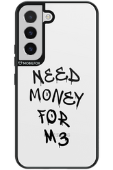 Need M3 Transparent Black - Samsung Galaxy S22