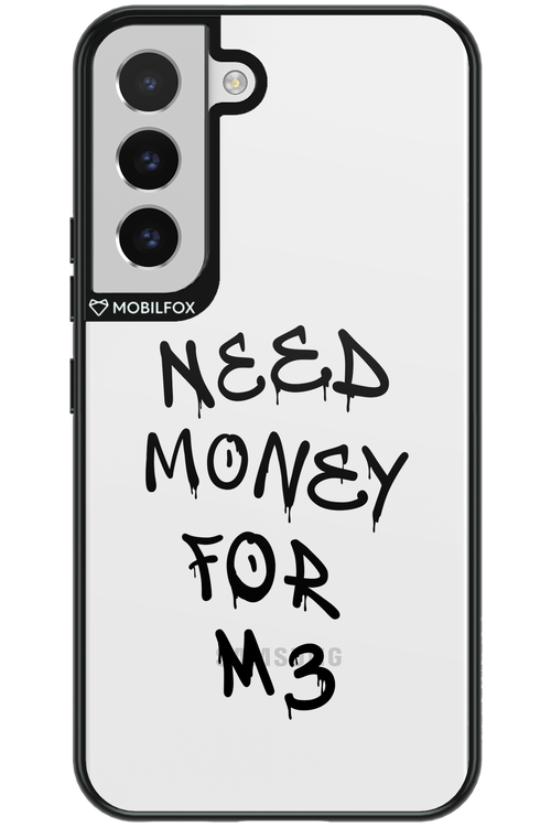 Need M3 Transparent Black - Samsung Galaxy S22