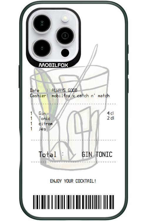gin tonic - Apple iPhone 16 Pro Max