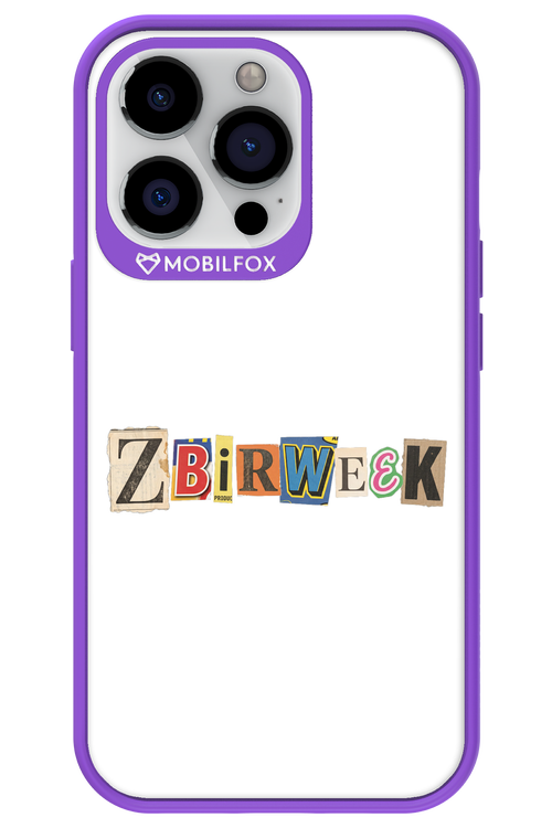 Zbirweek (white) 2.0 - Apple iPhone 13 Pro