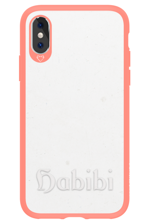 Habibi White on White - Apple iPhone XS