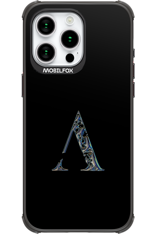 ⁠ ⁠Azteca A Chrome Logo - Apple iPhone 15 Pro Max