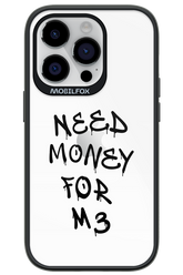 Need M3 Transparent Black - Apple iPhone 14 Pro