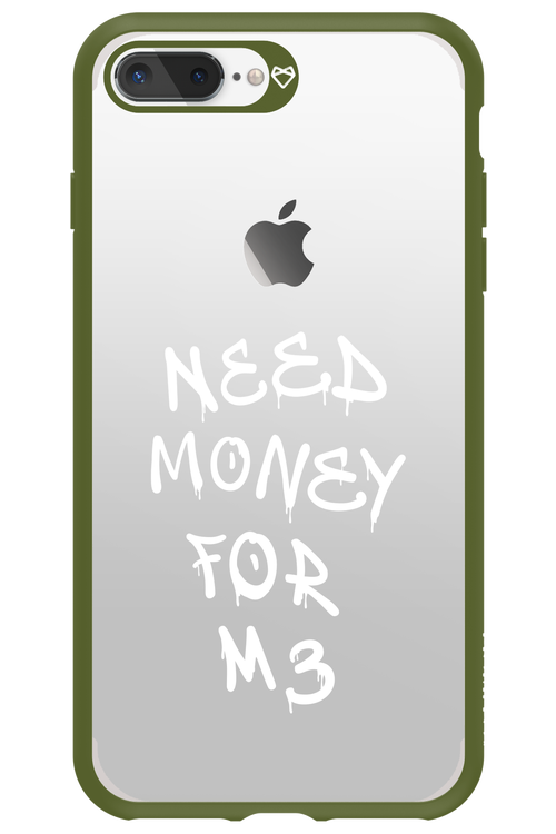 Need M3 Transparent White - Apple iPhone 7 Plus