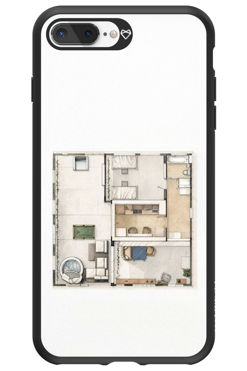 House Sketch 2.0 - Apple iPhone 8 Plus