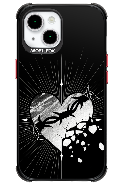 Fehér Szív 2.0 - Apple iPhone 15