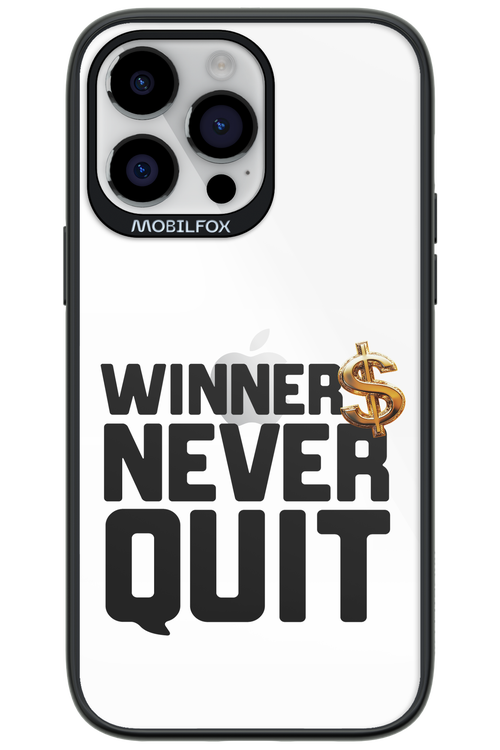 Winners Never Quit - Apple iPhone 14 Pro Max