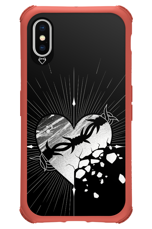 Fehér Szív 2.0 - Apple iPhone X