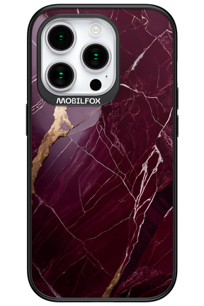 Burgundy Marble 2.0 - Apple iPhone 15 Pro