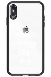 Need M3 Transparent White - Apple iPhone XS Max