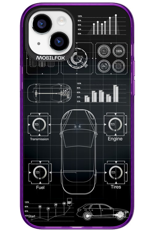 Cyber Grid 2.0 - Apple iPhone 15 Plus