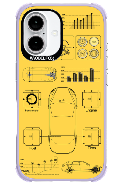 Grid Shift - Apple iPhone 16