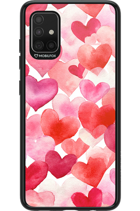 Water Painted Heart 2.0 - Samsung Galaxy A51