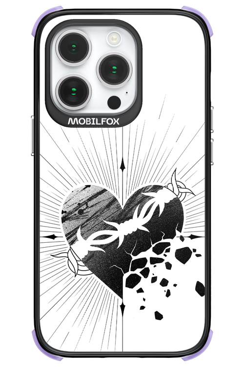 Fekete Szív 2.0 - Apple iPhone 14 Pro