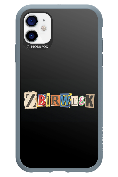 Zbirweek (black) 2.0 - Apple iPhone 11