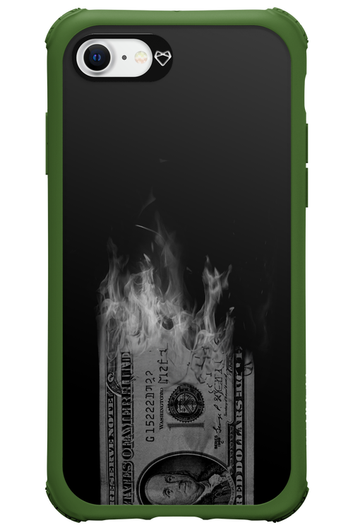 Money Burn B&W 2.0 - Apple iPhone SE 2020