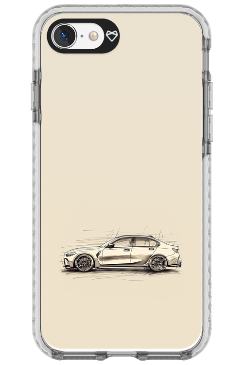 Sketch Car - Apple iPhone SE 2022