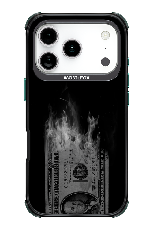 Money Burn B&W 2.0 - Apple iPhone 17 Pro