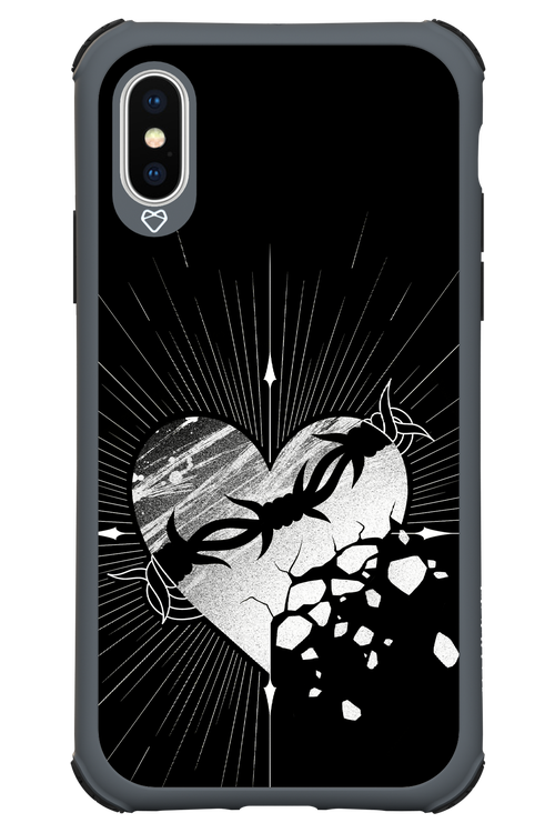 Fehér Szív 2.0 - Apple iPhone X