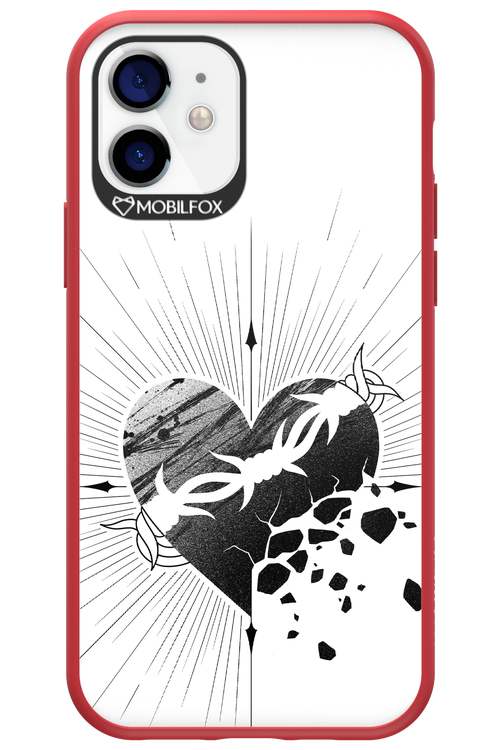 Fekete Szív 2.0 - Apple iPhone 12