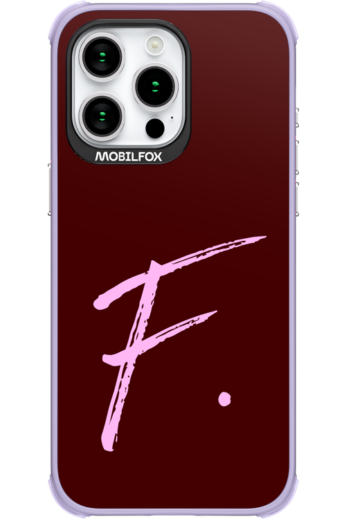 (Dark Blush) F 2.0 - Apple iPhone 15 Pro Max