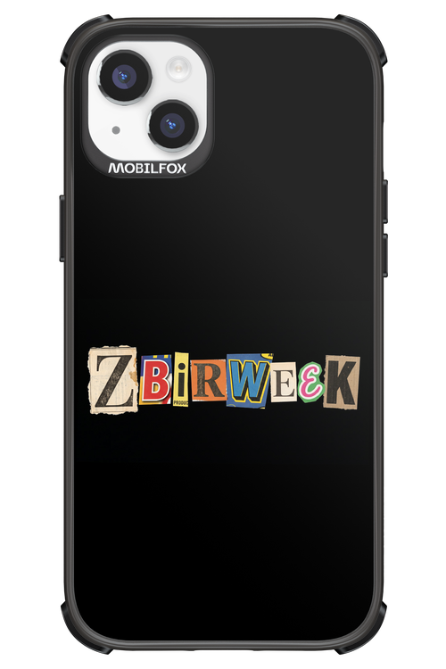 Zbirweek (black) 2.0 - Apple iPhone 14 Plus