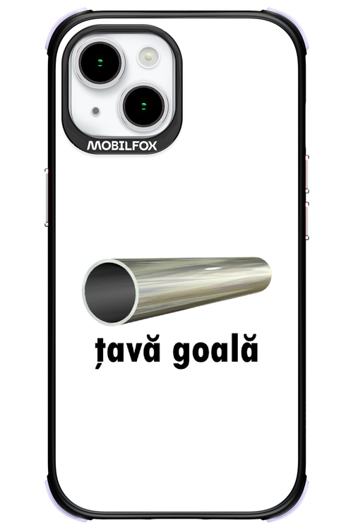 Țavă Goală White - Apple iPhone 15