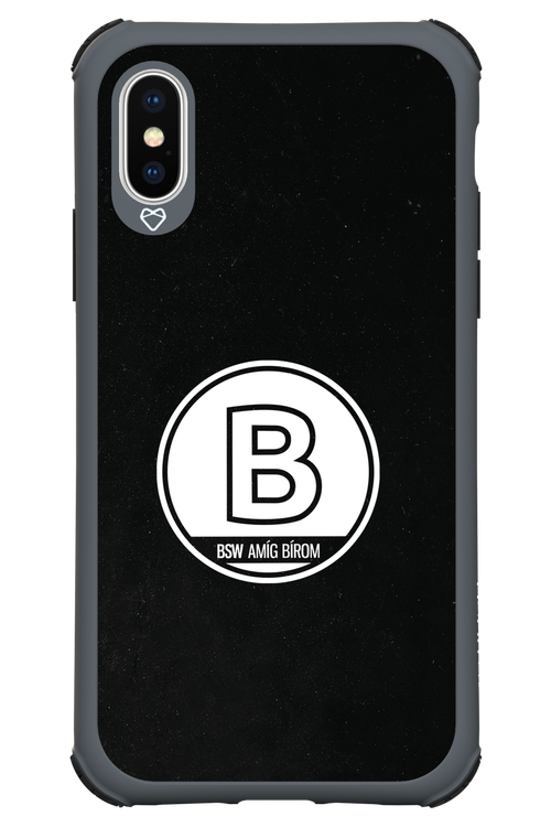 Amig bírom Black - Apple iPhone XS