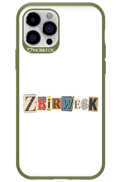 Zbirweek (white) 2.0 - Apple iPhone 12 Pro