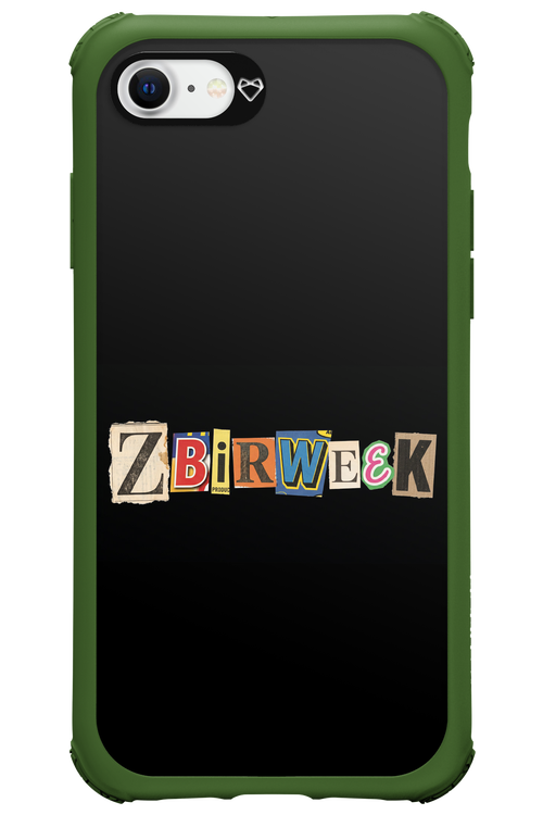 Zbirweek (black) 2.0 - Apple iPhone SE 2020