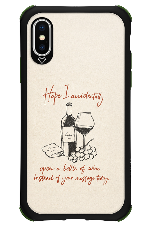 Bottle of wine 2.0 - Apple iPhone X