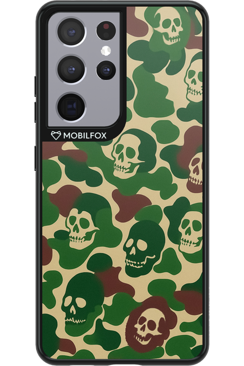 Camo Skull - Samsung Galaxy S21 Ultra