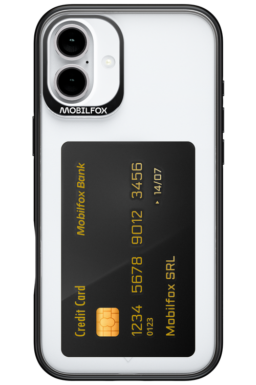 Black Card 2.0 - Apple iPhone 16 Plus