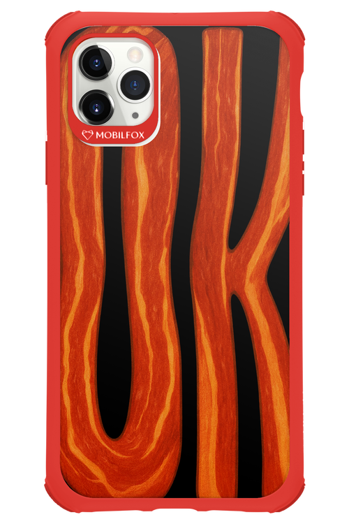 OK (Black-Red) - Apple iPhone 11 Pro Max