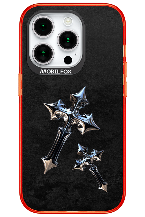Chrome Crosses 2.0 - Apple iPhone 15 Pro