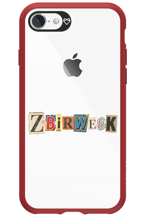 Zbirweek (transparent) 2.0 - Apple iPhone 8