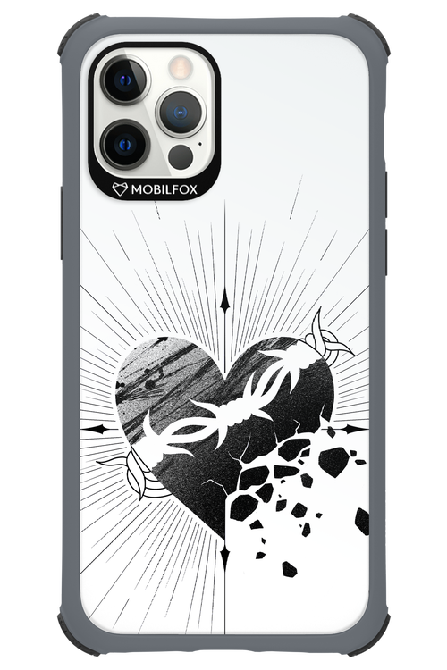 Fekete Szív 2.0 - Apple iPhone 12 Pro